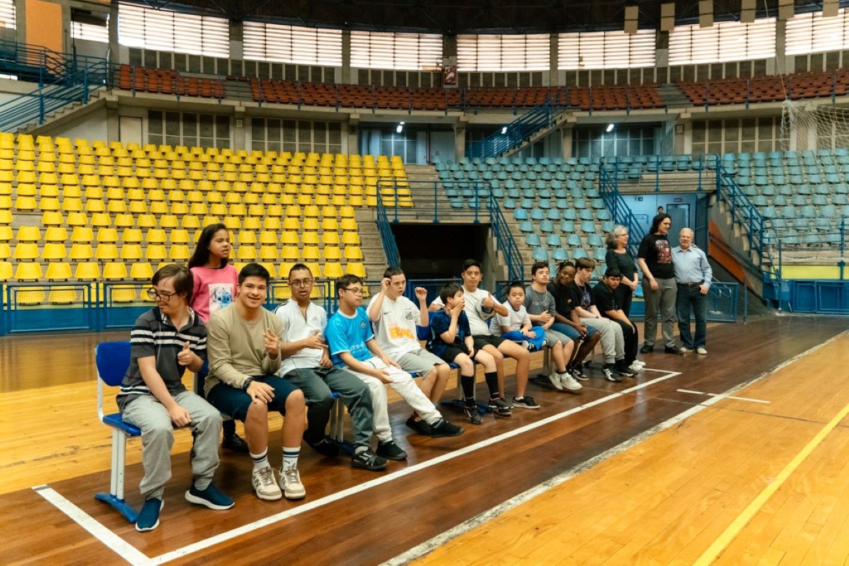 Lançamento marca 1ª Escola de Futsal para crianças e jovens com síndrome de Down e deficiência intelectual em São Bernardo
