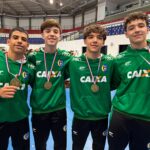 Quarteto de São Bernardo é campeão com a Seleção Brasileira Infantil Masculina de handebol