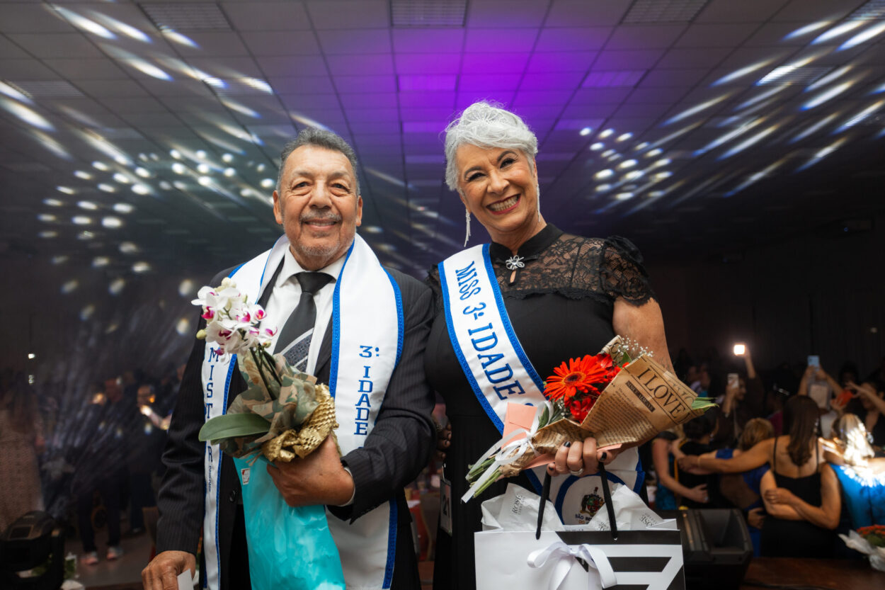 Em concurso de resgate da autoestima, São Bernardo elege Miss e Mister Terceira Idade 2026