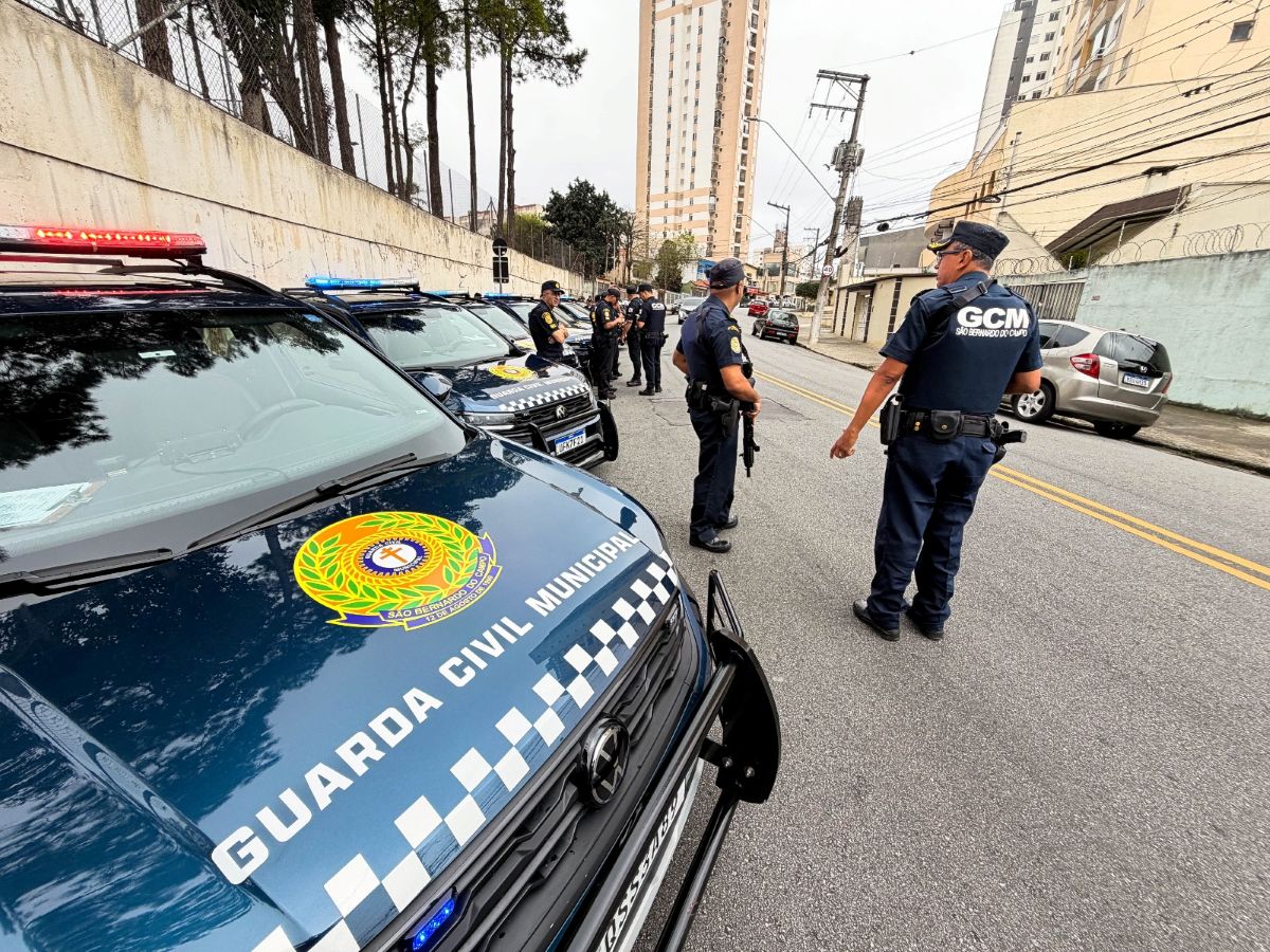 Em São Bernardo, Operação Bairro Mais Seguro reforça patrulhamento no Baeta Neves e Centro