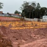 Vistoria acompanha início de obras na futura UBS Parque Imigrantes, em São Bernardo