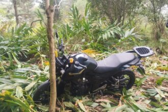 GCM Ambiental de São Bernardo recupera moto roubada escondida em mata no Alvarenga e devolve ao proprietário