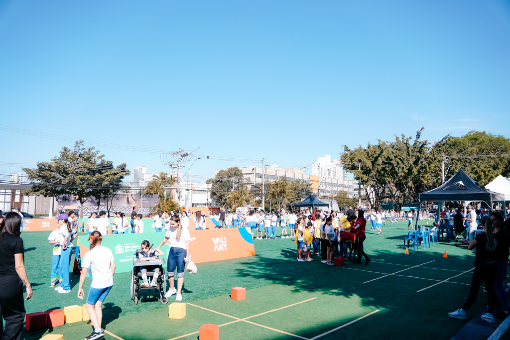 Arena Kids reúne alunos da rede pública em preparação para a Meia Maratona de São Bernardo