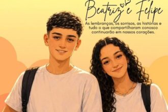 Colégio e comunidade do ABC se despedem dos irmãos Beatriz e Felipe