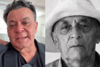 Morre pai de Frank Aguiar; músico lamenta não chegar a tempo do sepultamento: 'Coração em silêncio'