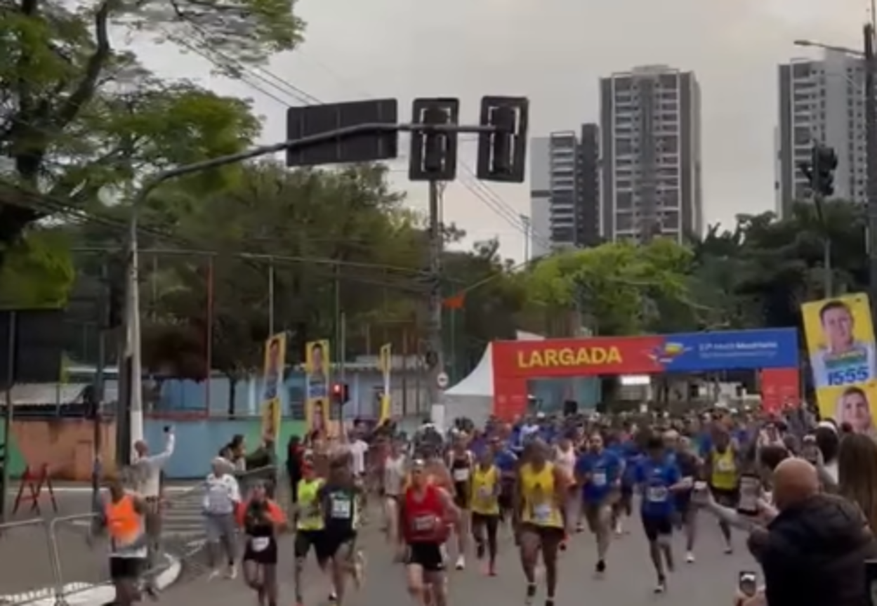 22ª Meia Maratona de São Bernardo do Campo atrai milhares de corredores na Avenida Kennedy