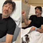 Em recuperação no hospital, Lito Sousa comemora a marca de 4 milhões de seguidores. Foto: Reprodução