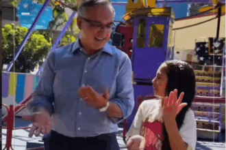 Marcelo Lima entra na onda do "67" para divulgar aniversário de São Bernardo
