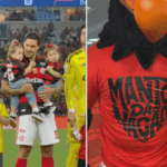 Menino que emocionou País com homenagem ao pai falecido realiza sonhos e ntre em campo com Flamengo