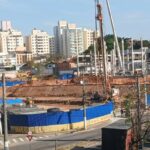 Obras do novo supermercado Tauste avançam no Rudge Ramos, em São Bernardo