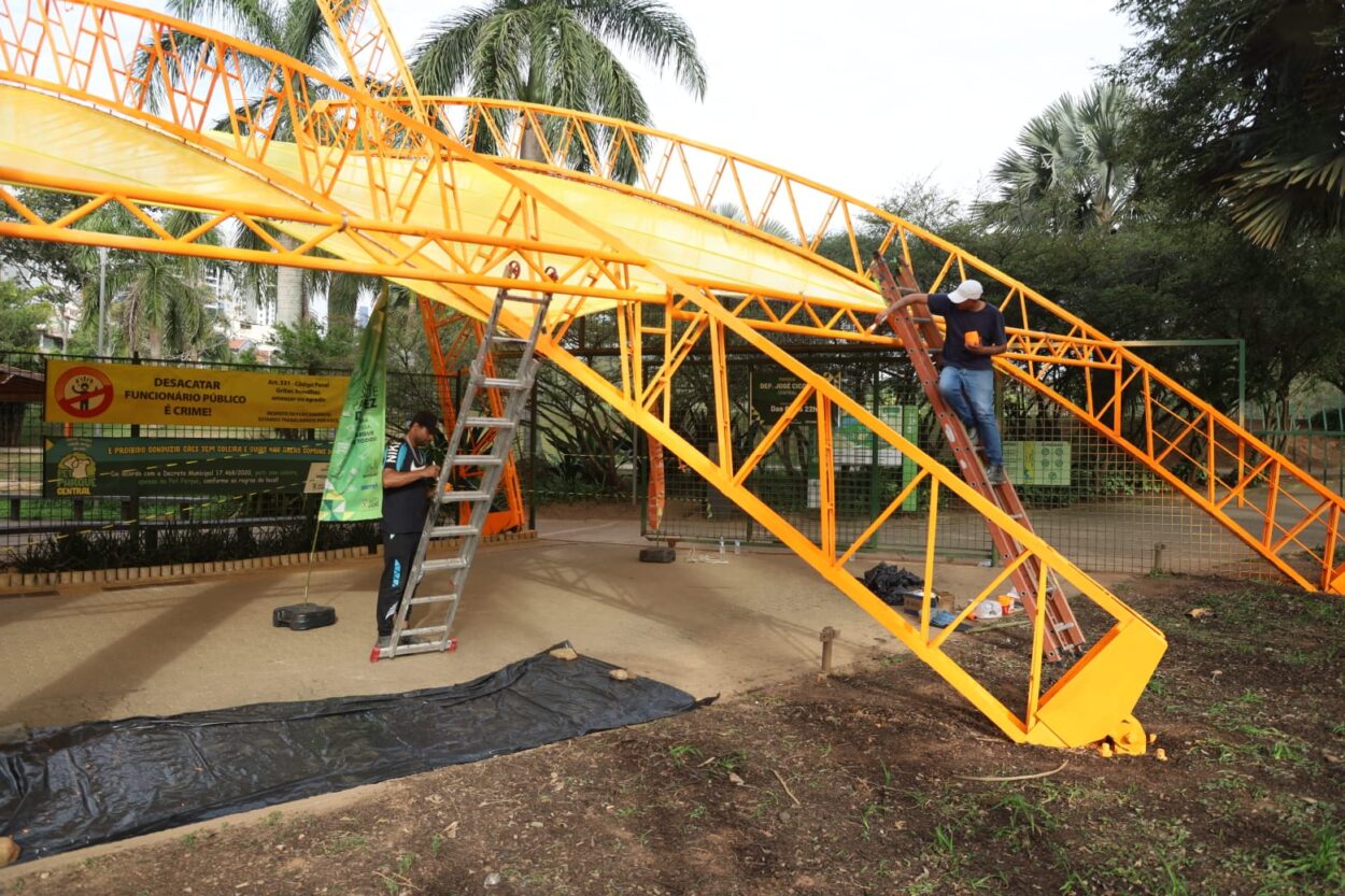 Modernização do Parque Central entra em nova fase em Santo André