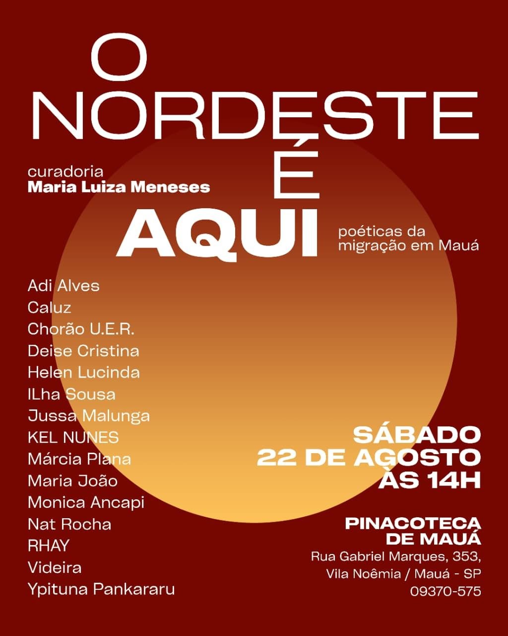 Exposição “O Nordeste é Aqui - Poéticas da Migração em Mauá” terá abertura no sábado e segue até outubro