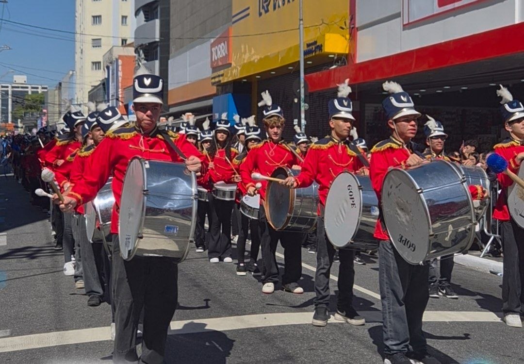 São Bernardo Celebra 473 Anos com Tradicional Desfile Cívico-Militar na Marechal Deodoro