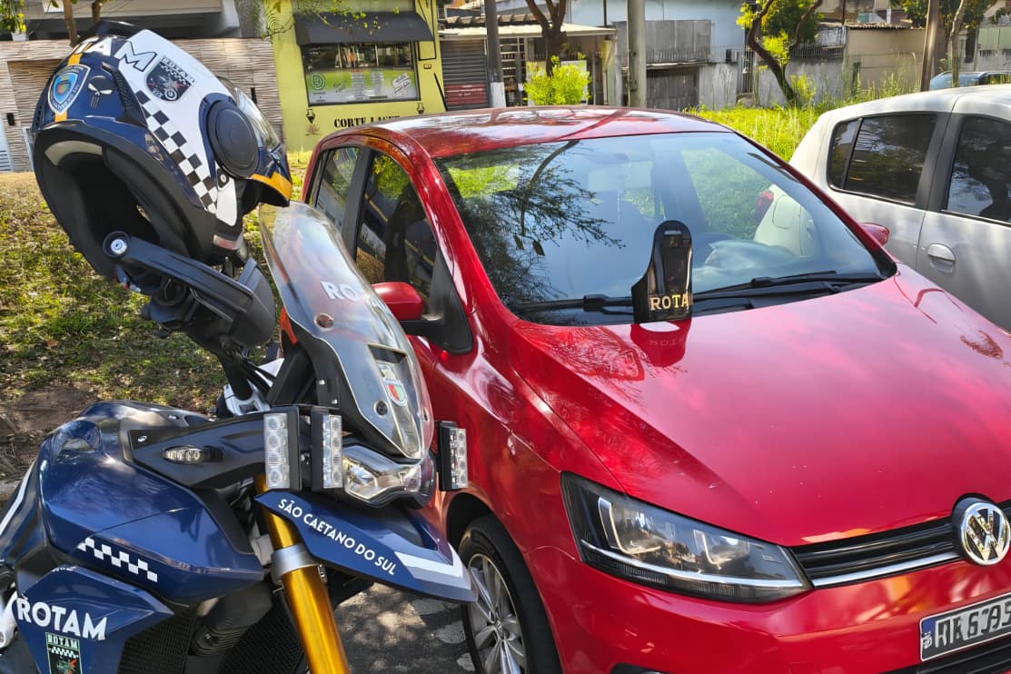 GCM de São Caetano prende homem por furto de veículo em cidade vizinha, após alerta do Smart Sanca