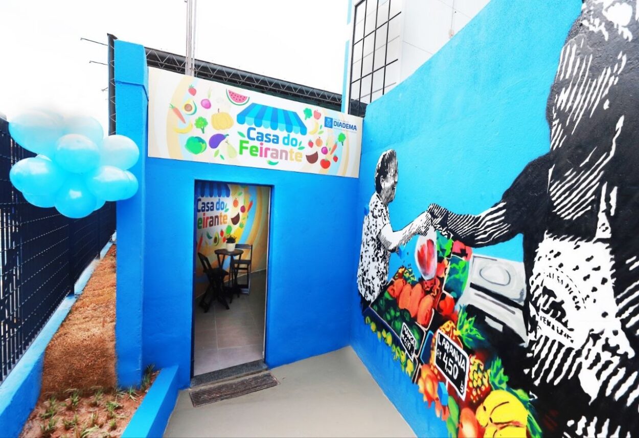 Única na região,  Casa do Feirante é inaugurada em Diadema