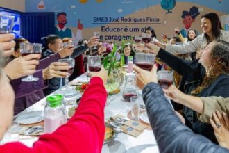 EMEB José Rodrigues Pinto inaugura nova e ampla sala dos professores