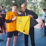Depois de cumprimentar um a um os garotos e se apresentar para quem ainda não o conhecia (eram poucos), Cafu avisou o que tinha ido fazer ali na quadra