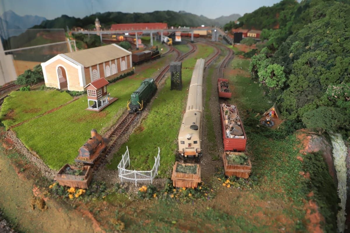 Open Day abre as portas em Paranapiacaba para exibição de miniaturas de trens