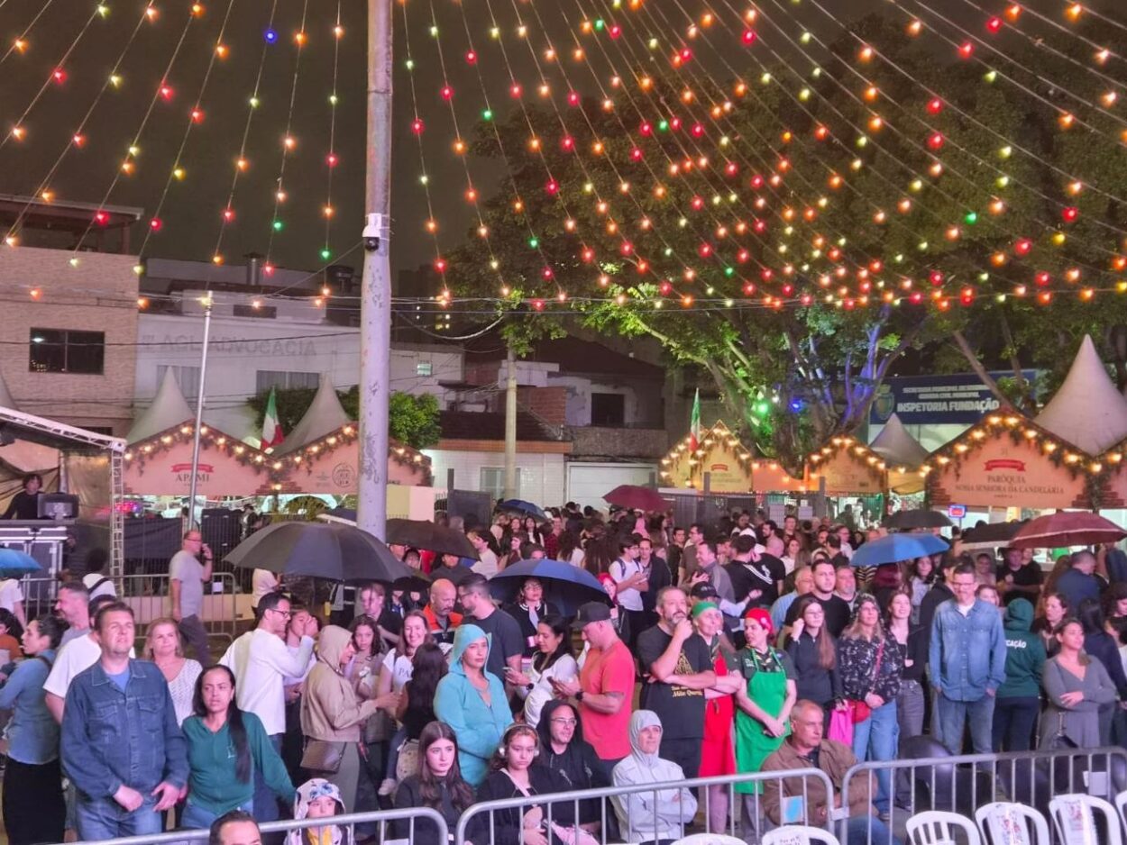 33ª Festa Italiana de São Caetano encerra edição recorde com R$ 5 milhões arrecadados para entidades e 'zero' ocorrências