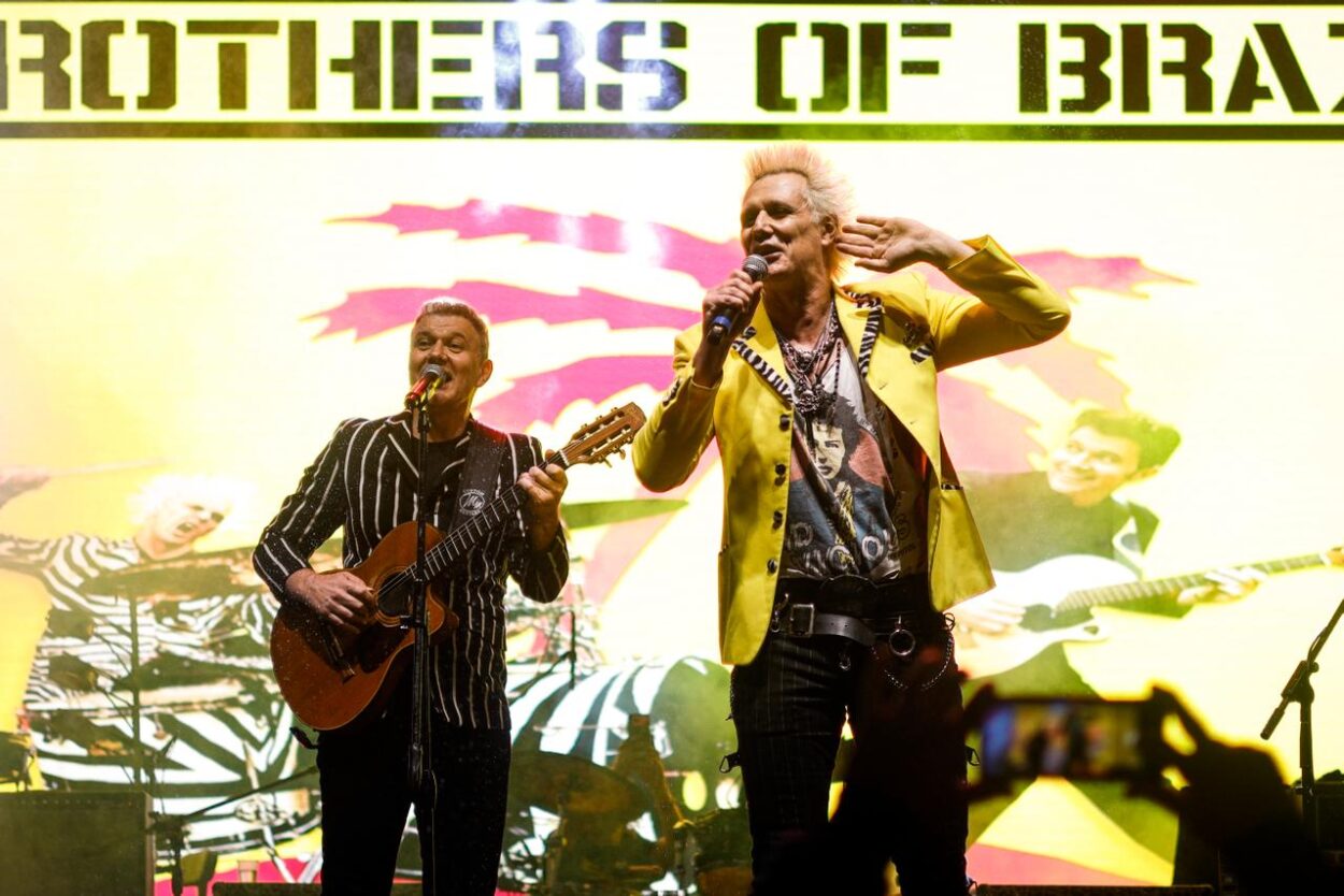 O show "Brothers in Brazil" foi uma das atrações do último dia de eventoFOTO: Leandro Teixeira