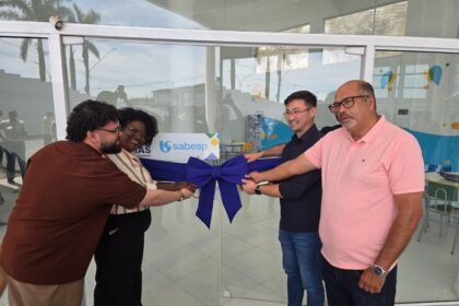 Rio Grande da Serra e Sabesp inauguram Sala de Ciências que beneficiará mais de três mil alunos na cidade