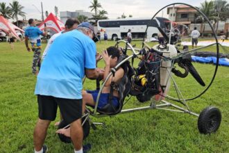 Ribeirão Pires abre inscrições para 3º Voo de Paramotor Inclusivo voltado ao público 60+
