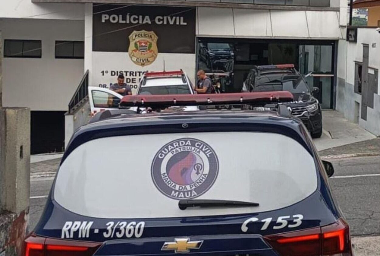 GCM de Mauá prende agressor de mulher após acionamento do botão ANA