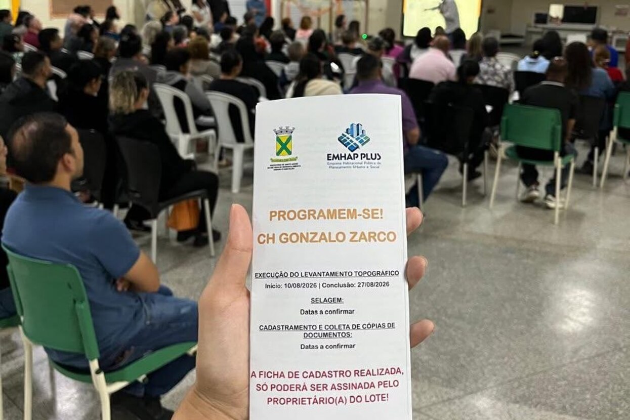 Santo André levará regularização fundiária a 220 famílias com recursos do Fundo de Habitação