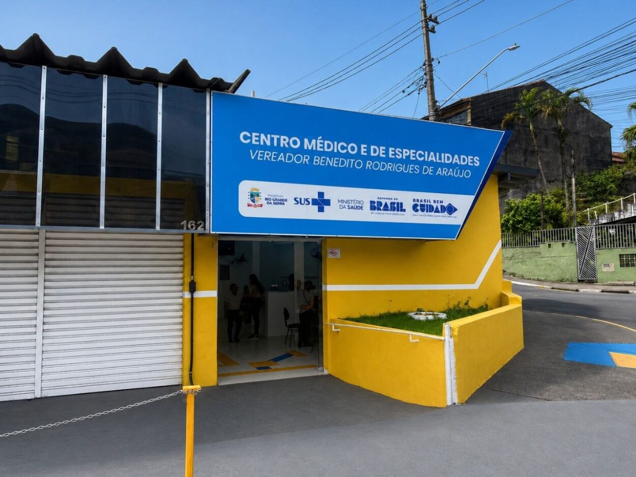 Centro Médico e de Especialidades de Rio Grande da Serra retoma atendimentos nesta segunda-feira (10)