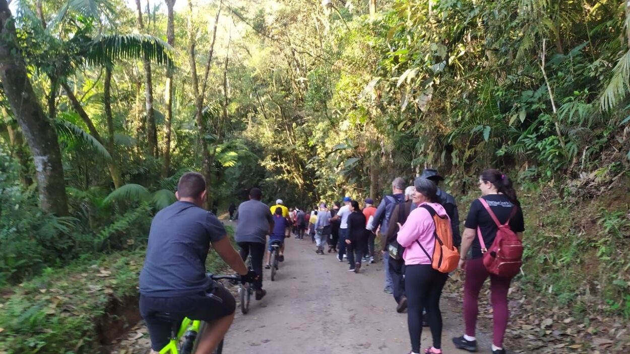 Peregrinação da Fé celebra os 137 anos do padroeiro de Paranapiacaba