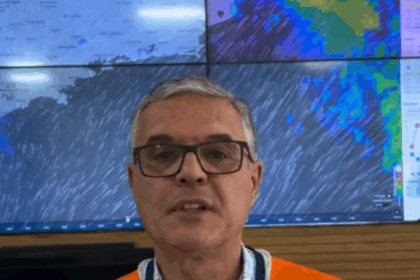 Frente fria traz chuva forte e alerta para risco de deslizamentos e alagamentos em São Bernardo