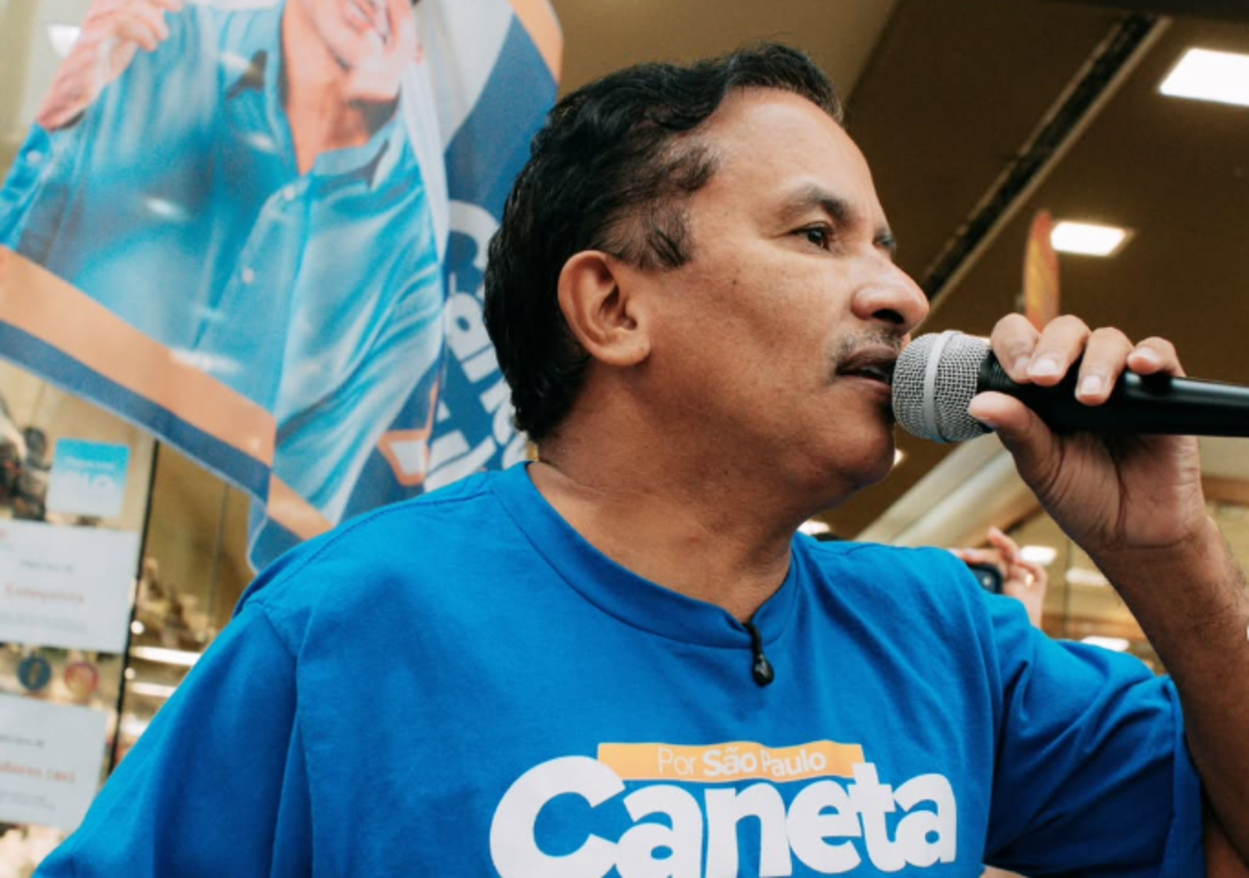 Manoel Gomes faz campanha em Santo André com foco no ABC Paulista
