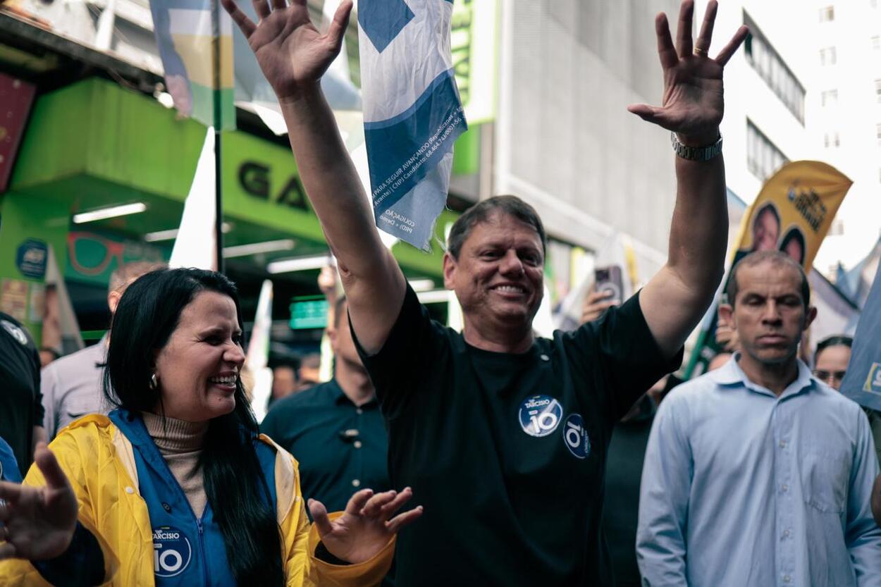 Tarcísio de Freitas cumpre agenda em Ribeirão Pires e realiza caminhada no comércio neste sábado