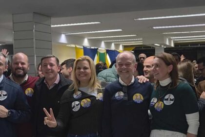 Em evento de campanha, Tite Campanella e casal Morando criticam STF e conjuntura política do país