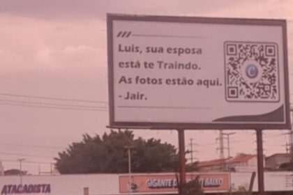 Outdoor com 'fofoca' e QR Code atrai milhares de curiosos na Via Anchieta