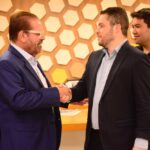 Gilvan visita Federação Paulista de Futebol e coloca Santo André à disposição para sediar a Copinha 2027