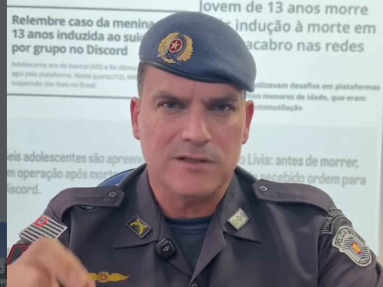Polícia Militar alerta pais sobre riscos e atuação de criminosos no aplicativo Discord