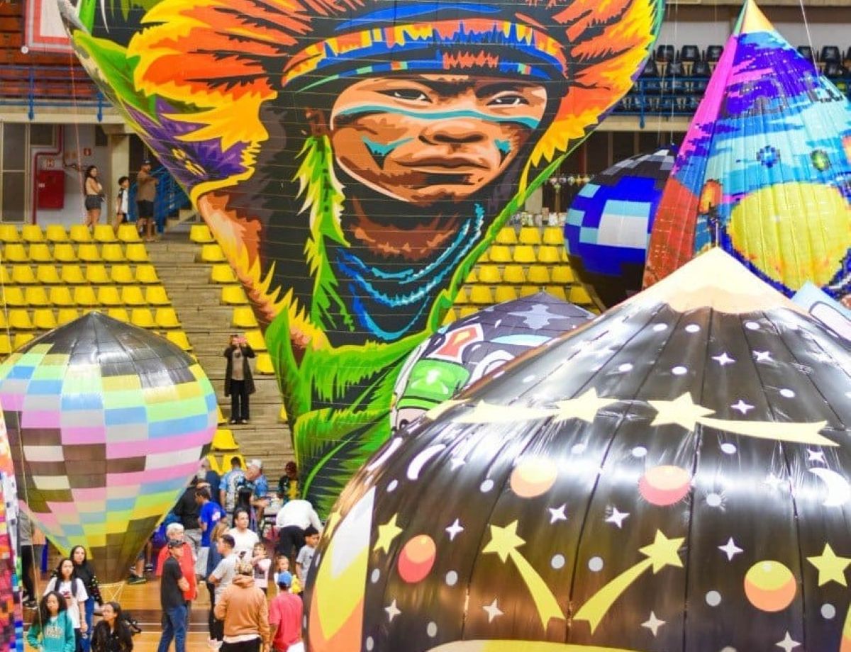 Exposição cultural de balões ecológicos e festival de pipas artísticas agitam feriado de 7 de setembro em São Bernardo