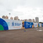Prefeitura de São Bernardo dá início à limpeza do Piscinão do Paço