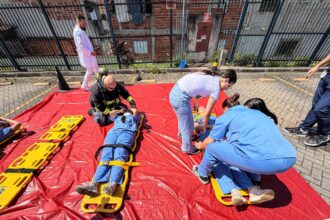 Hospital de Clínicas de São Bernardo realiza simulado de Múltiplas Vítimas
