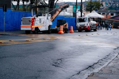 Prefeitura de São Bernardo leva Programa Minha Rua Nova ao Jardim Silvina com pavimentação de 25 vias