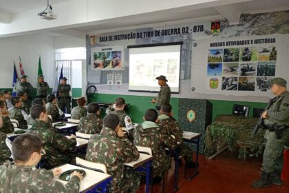GCM de São Bernardo promove ciclo de palestras para Turma de 2026 do Tiro de Guerra
