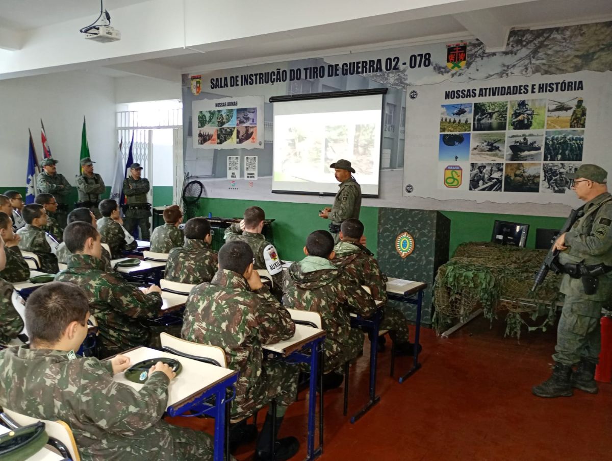 GCM de São Bernardo promove ciclo de palestras para Turma de 2026 do Tiro de Guerra