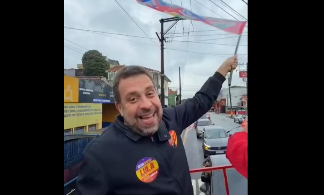 Boulos e Marinho levam militância às ruas em Santo André e na Paulista