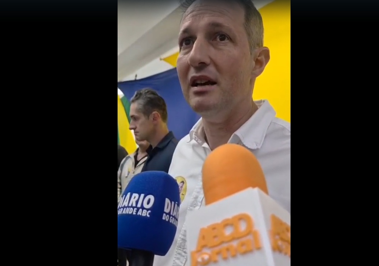 Em São Caetano, Derrite critica omissão do Senado sobre Alexandre de Moraes e defende impeachment no STF