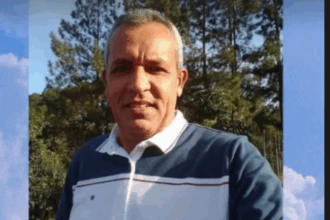 Pedreiro Geraldo Germano perdeu a vida após descarga elétrica. Foto: Reprodução