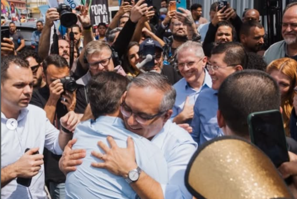 Prefeiro de São Bernardo, Marcelo Lima,participou da em 1ª agenda de campanha do governdor na região.