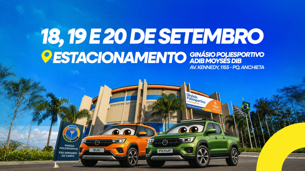 São Bernardo realiza, de 18 a 20 de setembro, o 1º Feirão do Automóvel