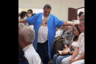 Médium João Berbel atende cerca de 250 pessoas em ação espiritual comunitária em São Bernardo