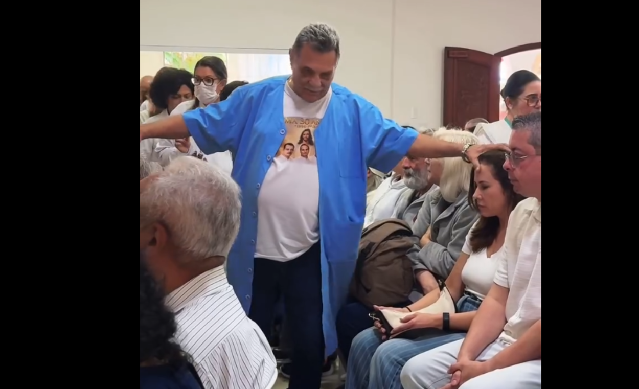 Médium João Berbel atende cerca de 250 pessoas em ação espiritual comunitária em São Bernardo